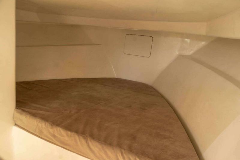 Interior of the yacht
