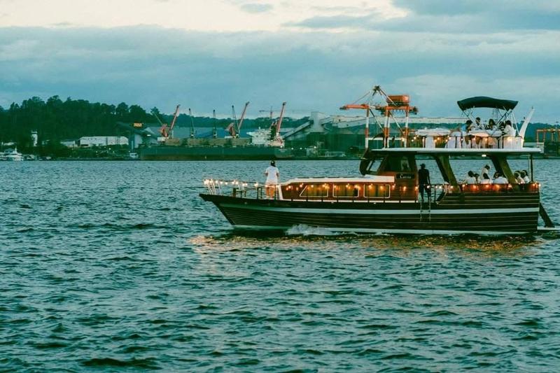 Yacht on Manila Bay
