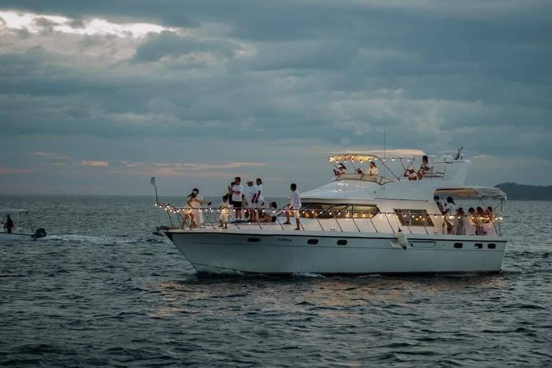 Yacht on Manila Bay