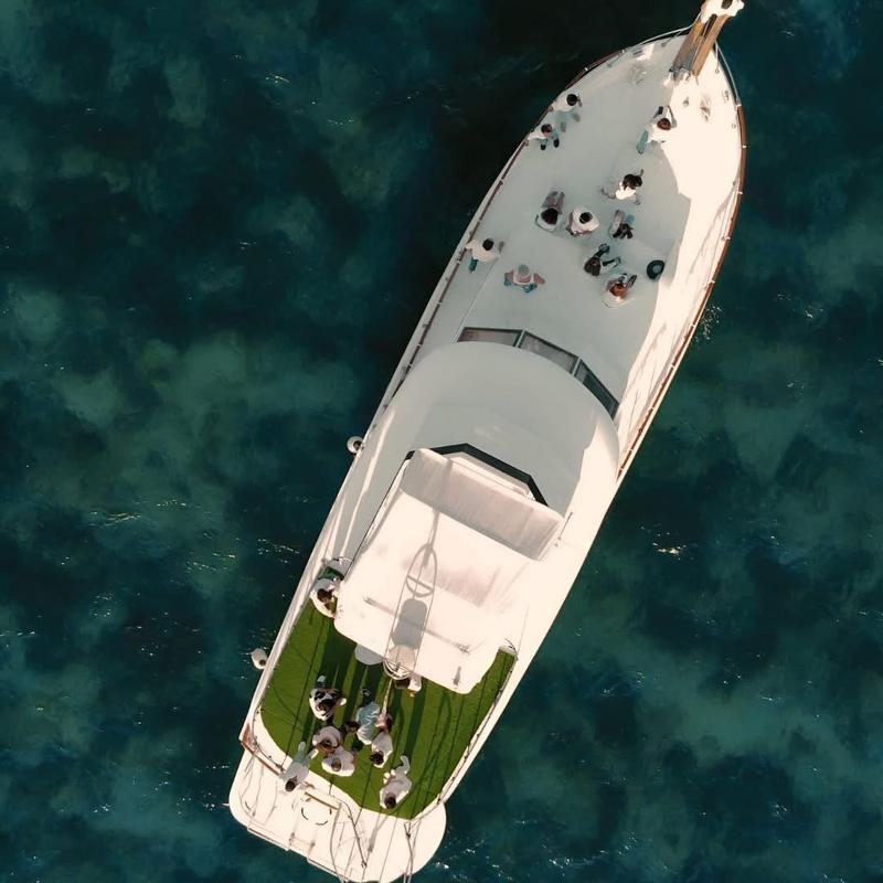 Yacht on Manila Bay