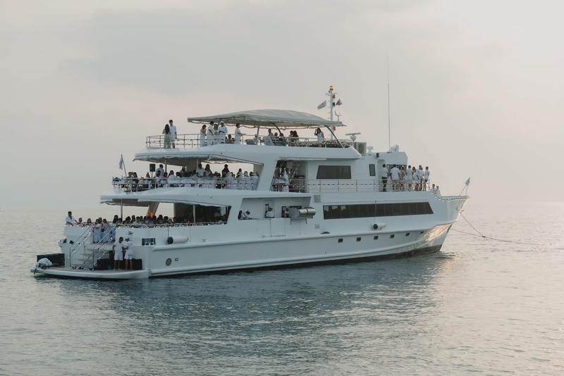 Yacht on Manila Bay