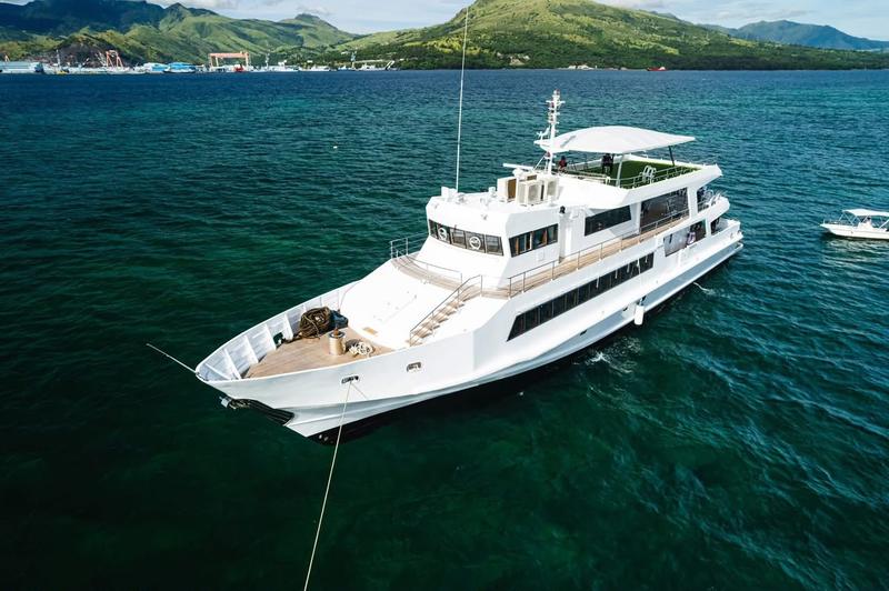 Yacht on Manila Bay