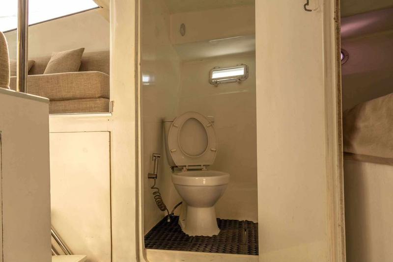 Private cabin washroom